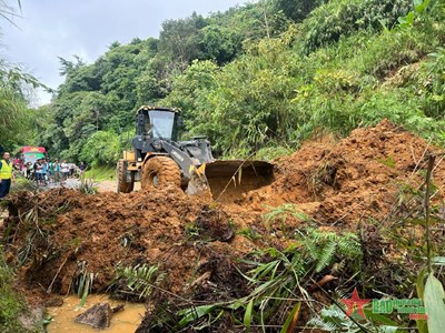 View - 	Điện Biên: Mưa lũ gây thiệt hại về giao thông hơn 10 tỷ đồng